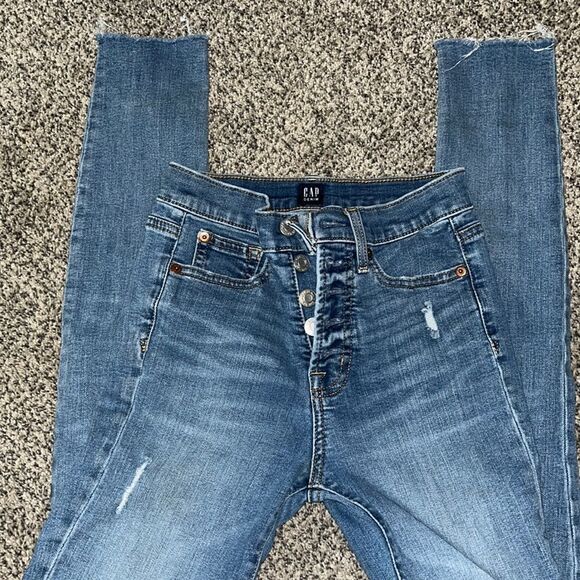 Gap - True Skinny - blue jeans - size 25 - Picture 1 of 5